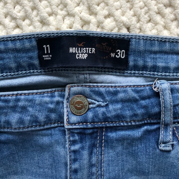 Light blue cropped skinny jean - Picture 3 of 4